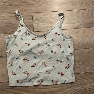 Victoria’s secret, Pink comfy cropped tank top.